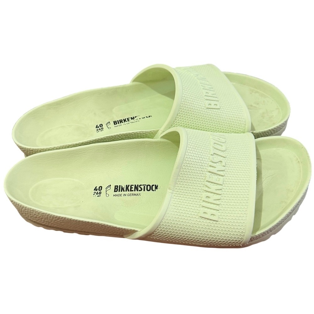 Birkenstock Barbados Essentials EVA slide active lime/surf green summer EU 40/ 8
